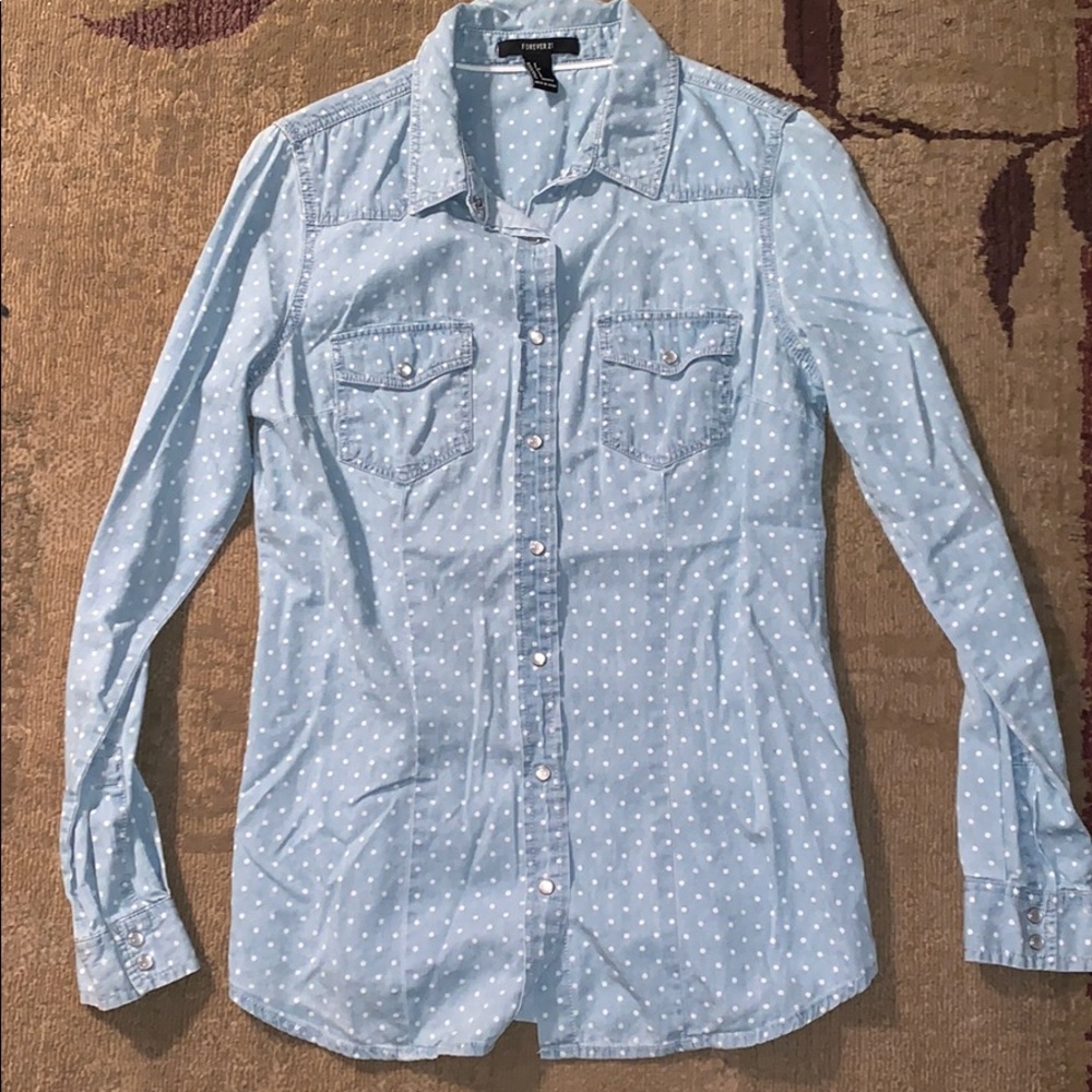 Forever 21 button down shirt